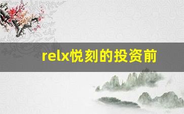 relx悦刻的投资前景与市场潜力分析